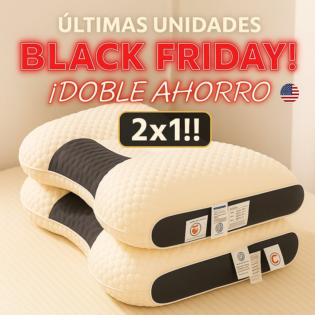 Oferta 2x1 | Dreamflex™  Almohada Ortopédica Premium