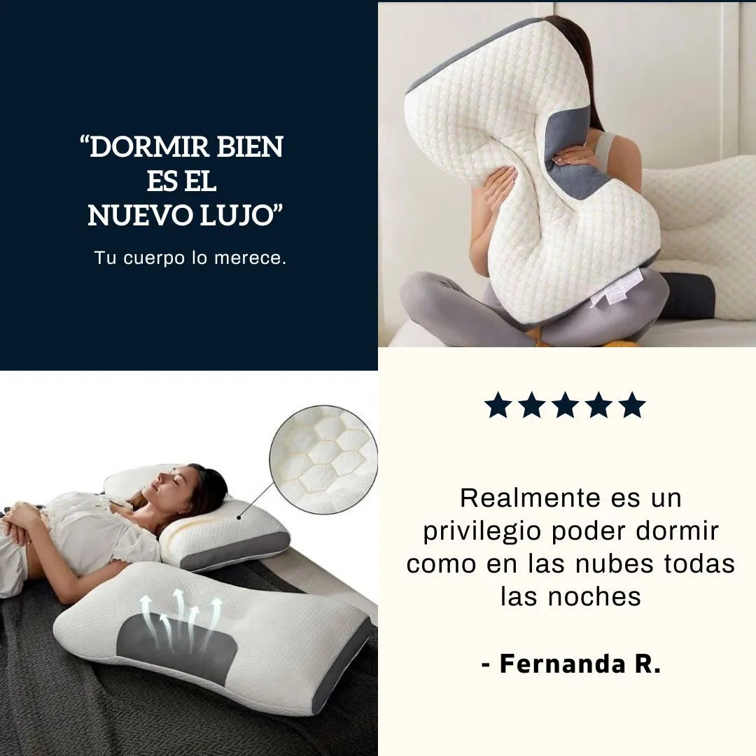 Oferta 2x1 | Dreamflex™  Almohada Ortopédica Premium